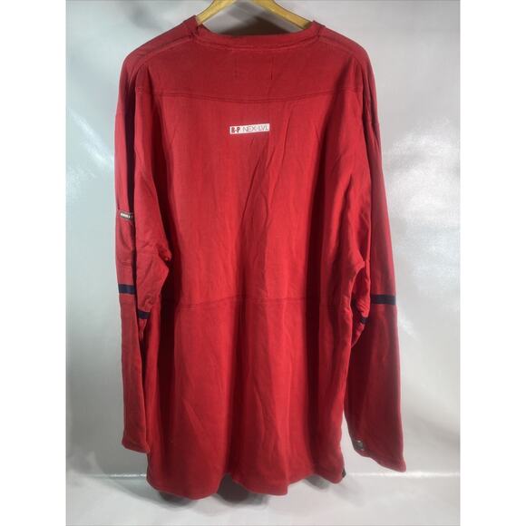 Vintage, RP55 Red, REYNOLDS & PERRY NEX-LVL Long Sleeve Shirt Men's XXL - Picture 8 of 12